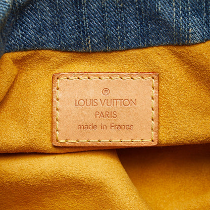 LOUIS VUITTON Monogram Denim Pleaty Handbag