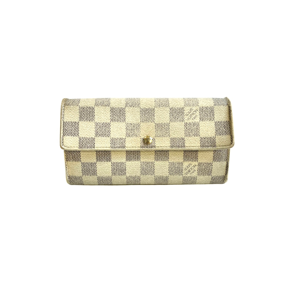 Louis Vuitton Porte Tresor International Damier Azur Canvas