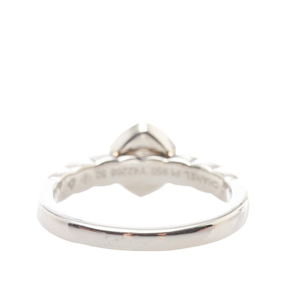 Silver Chanel Chanel Coco Crash Half Eternity Diamond Ring
