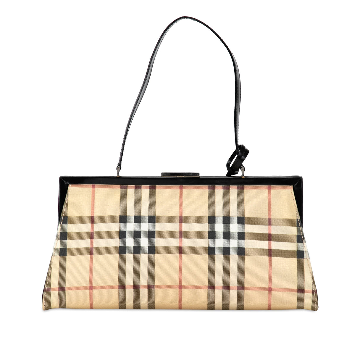 BURBERRY House Check Clasp Handbag