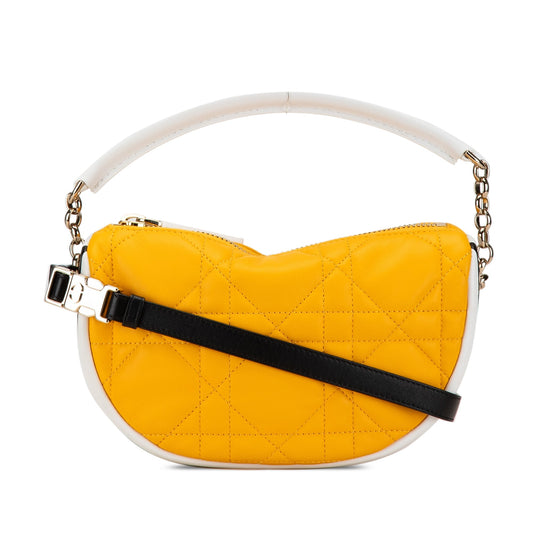 Small Lambskin Cannage Dior Vibe Hobo