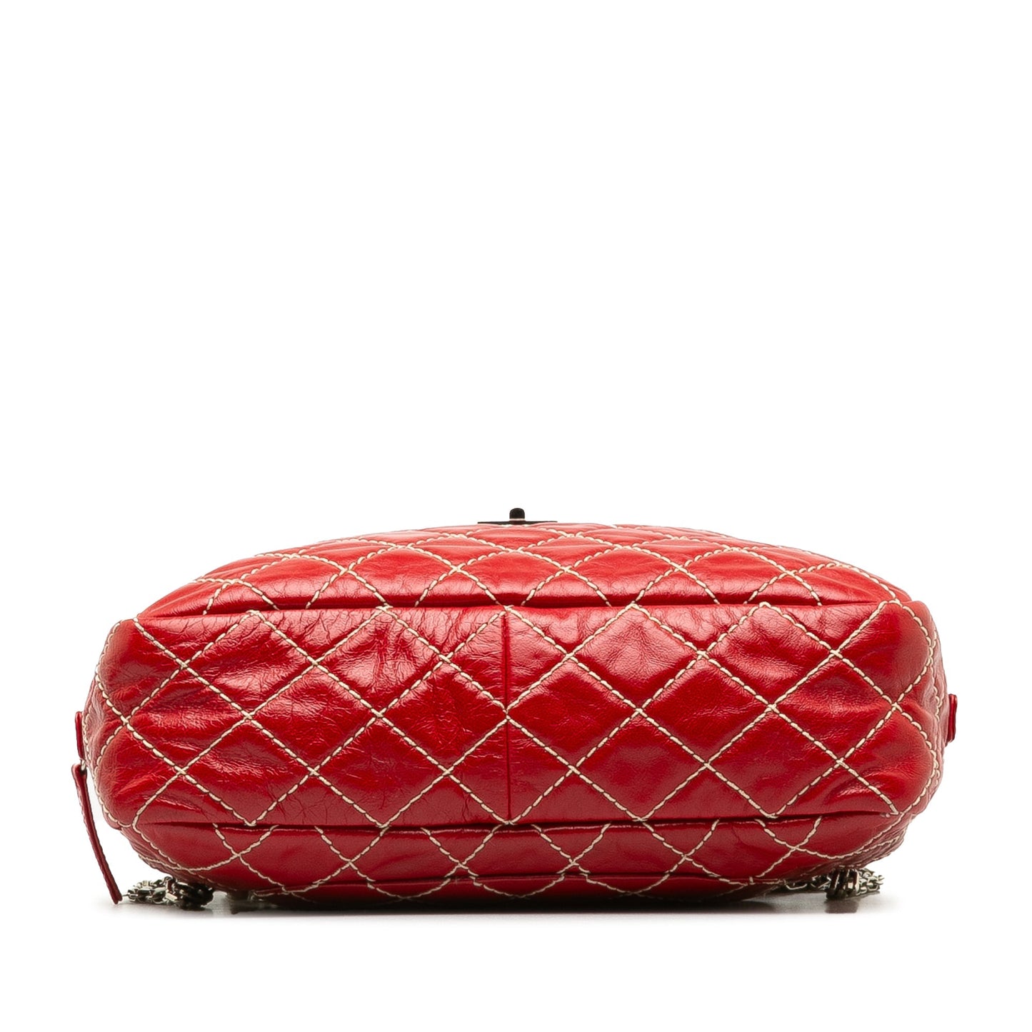 Red Chanel Medium Quilted Reissue Camera Bag