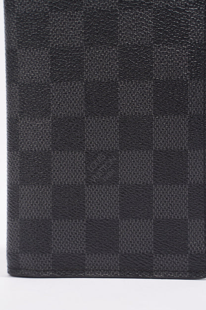 Louis Vuitton Brazza Wallet Damier Graphite Canvas