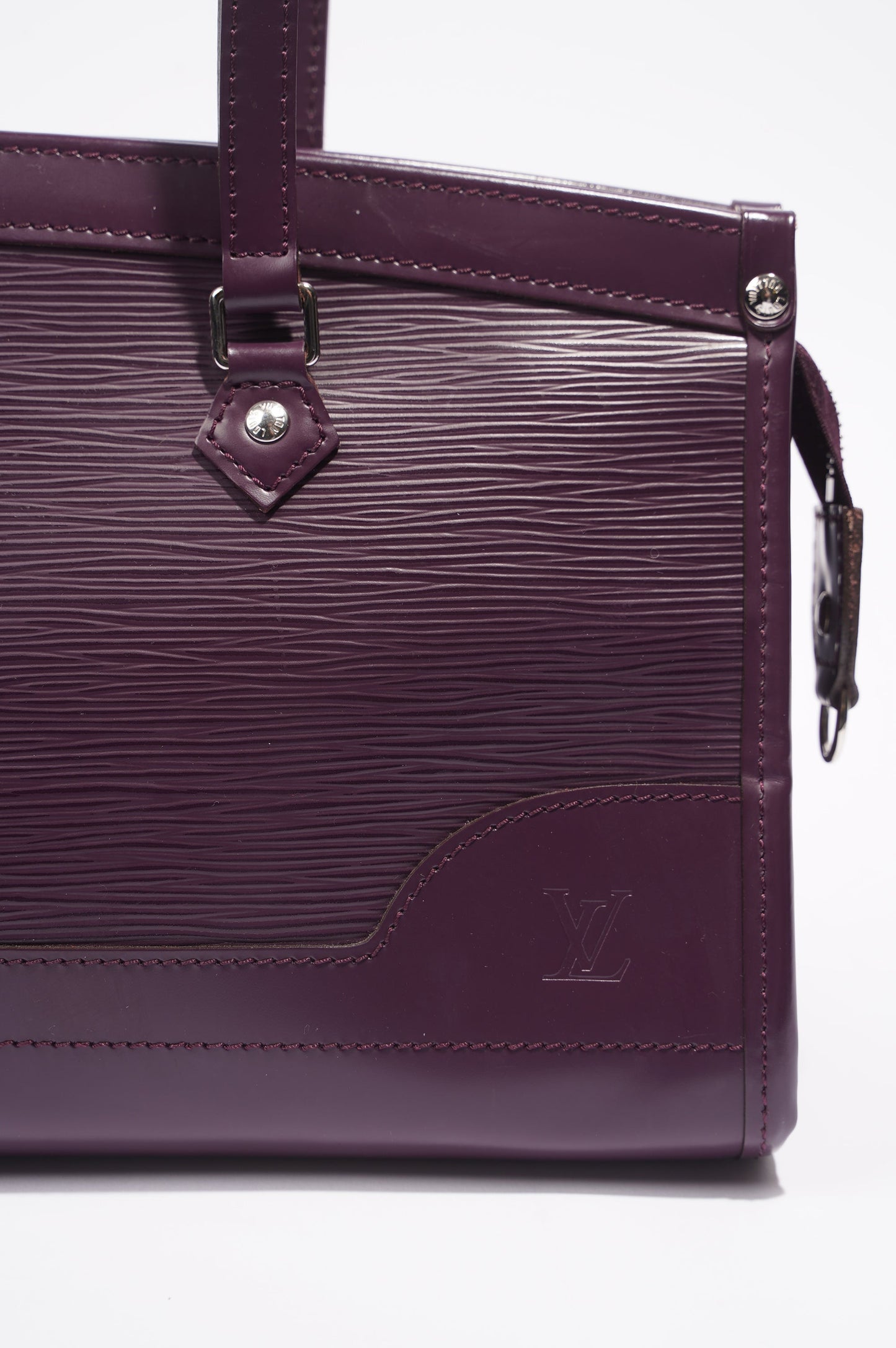 Louis Vuitton Madeline Purple Epi Leather PM