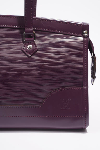 Louis Vuitton Madeline Purple Epi Leather PM