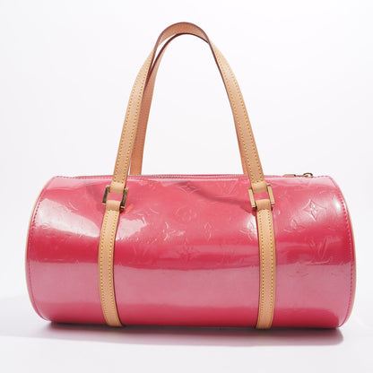 Louis Vuitton Papillon Pink / Beige Vernis Leather 30