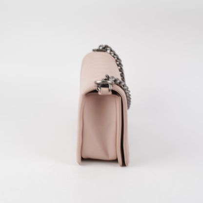 Chanel Quilted Boy Old Medium Light Pink