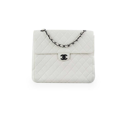 Chanel Matelasse Shoulder Bag White