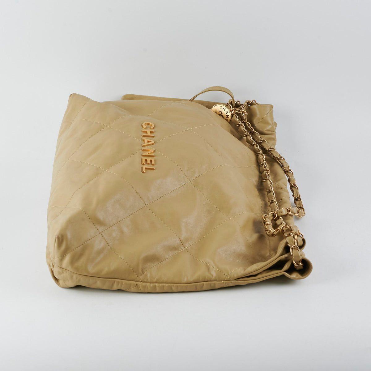Chanel Medium 22 Olive Microchip