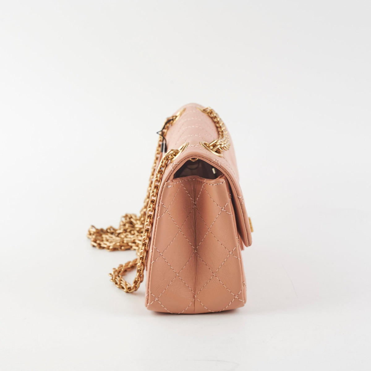 Chanel Mini Reissue Peach Microchip