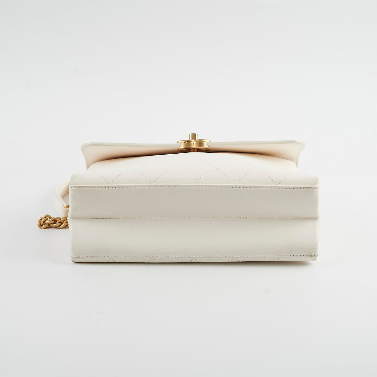Chanel Reversible Flap White GHW 25 Series