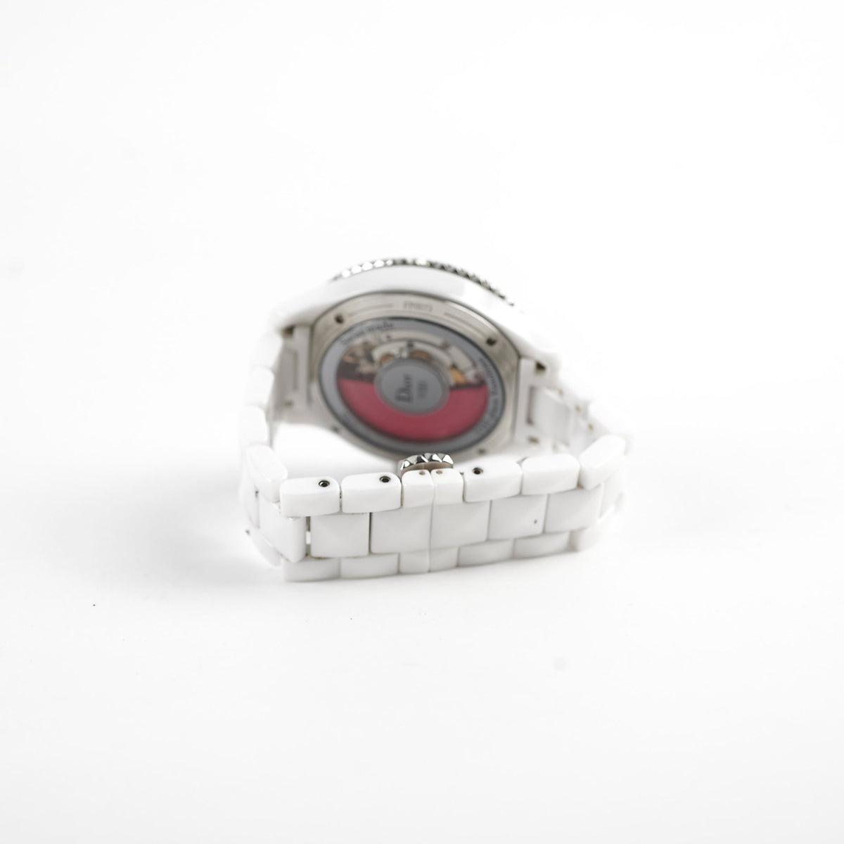 Christian Dior White VIII Pink Sapphire Set Dial 38mm
