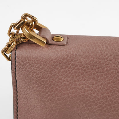 Christian Dior J'adior Medium Dusty Pink Flap Bag