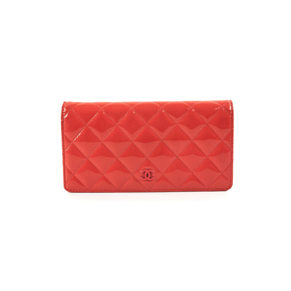 Chanel Yen Wallet Orange