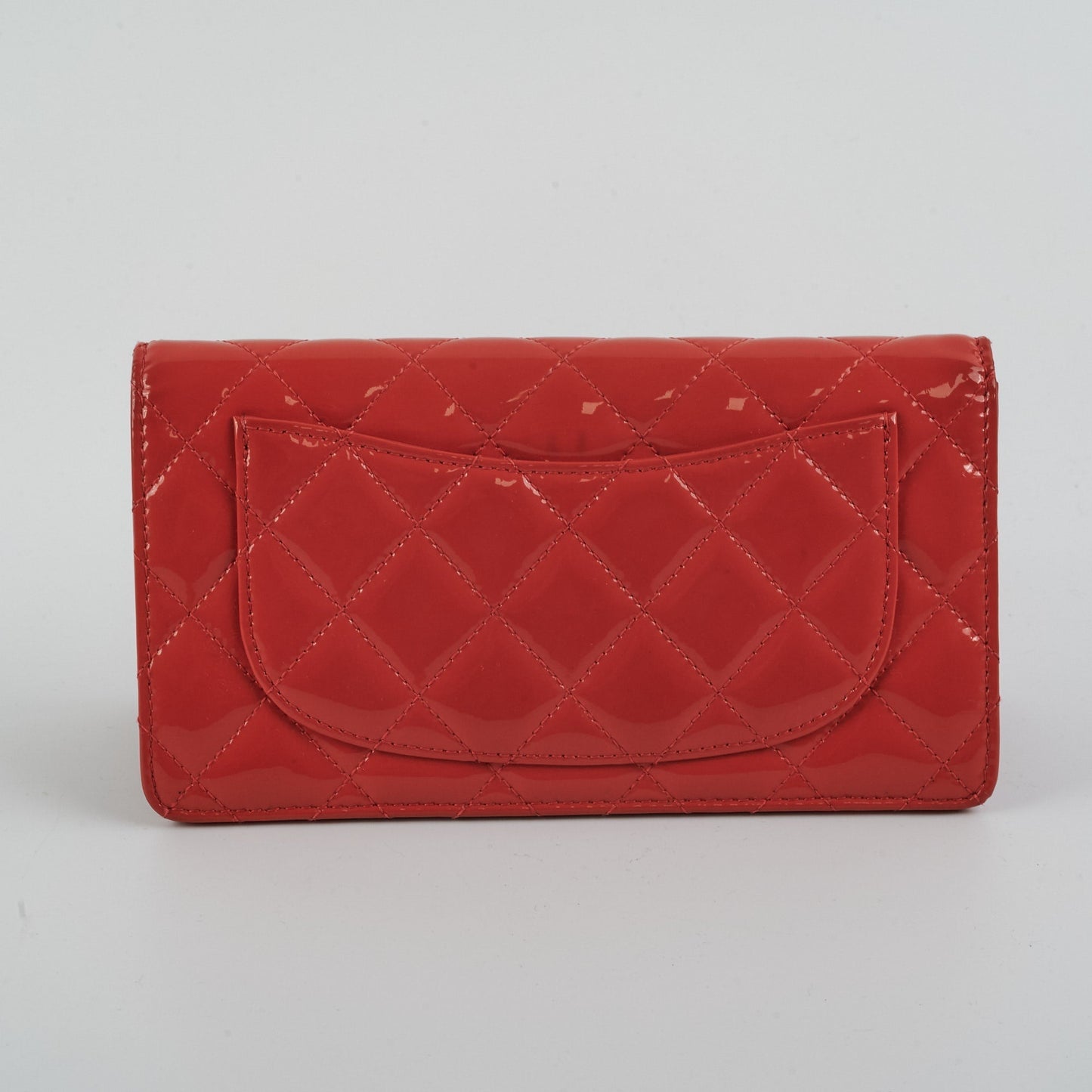 Chanel Yen Wallet Orange