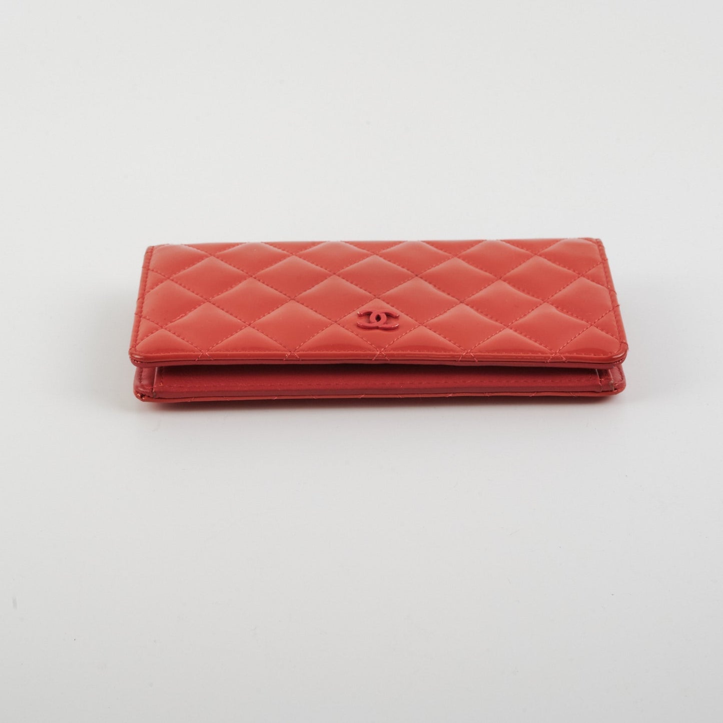 Chanel Yen Wallet Orange