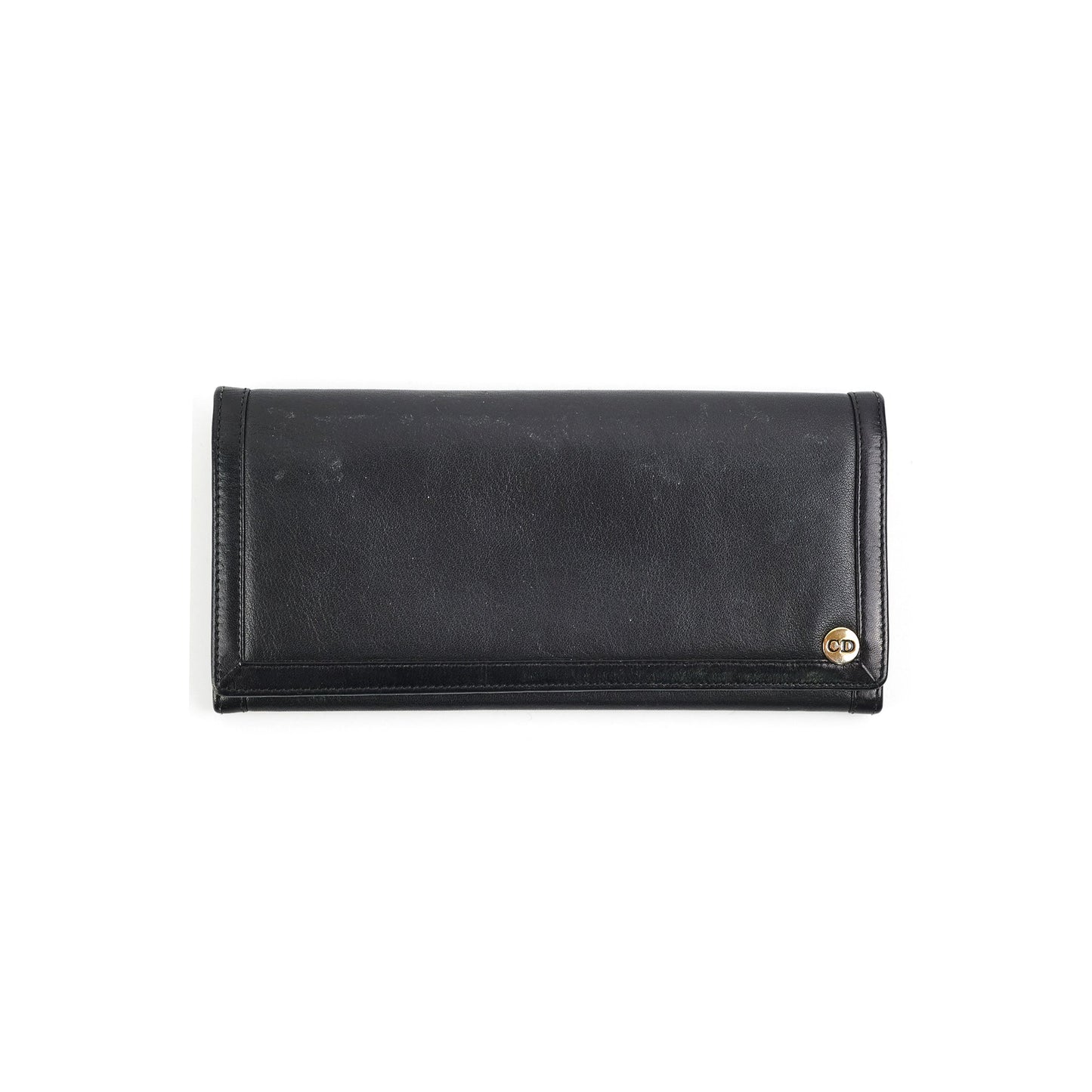 Dior Long Wallet Black Vintage