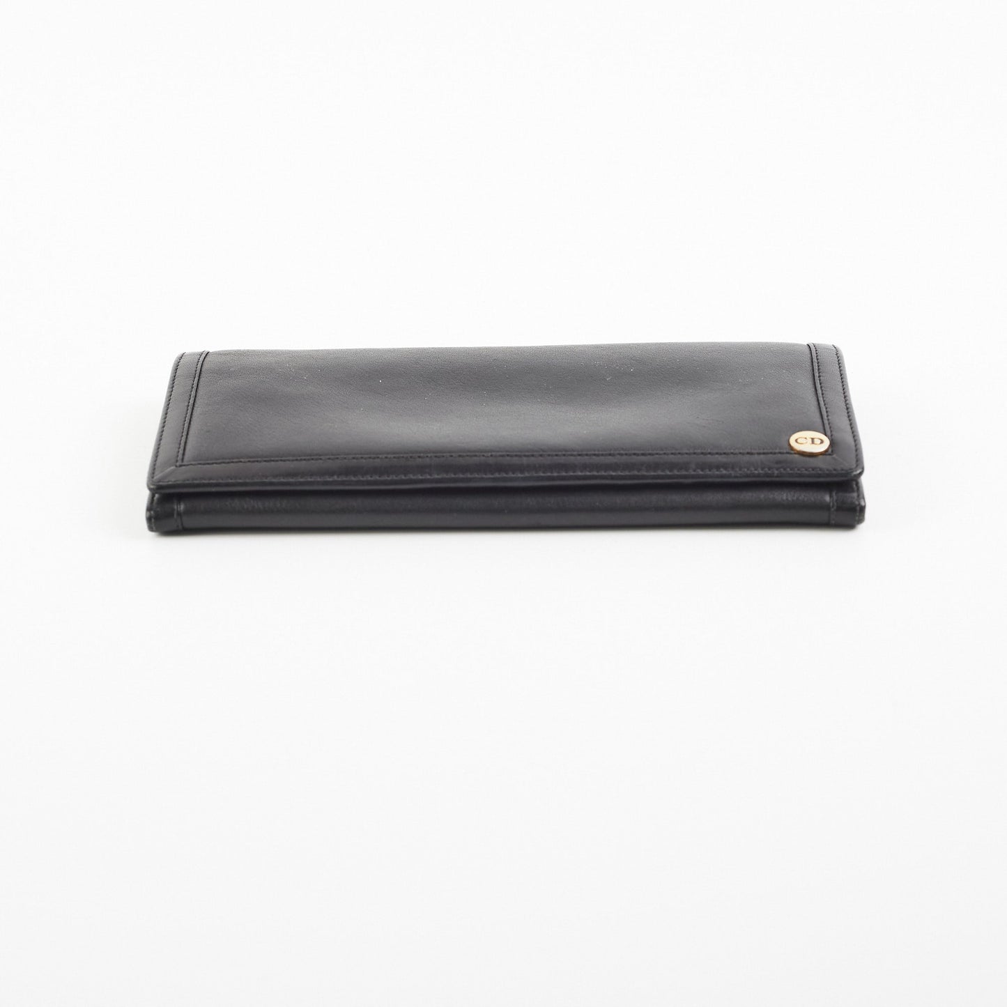 Dior Long Wallet Black Vintage