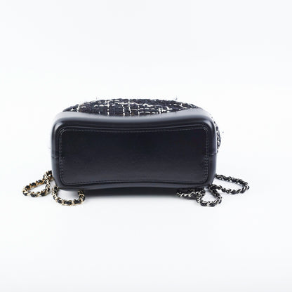 Chanel Small Gabrielle Tweed Backpack
