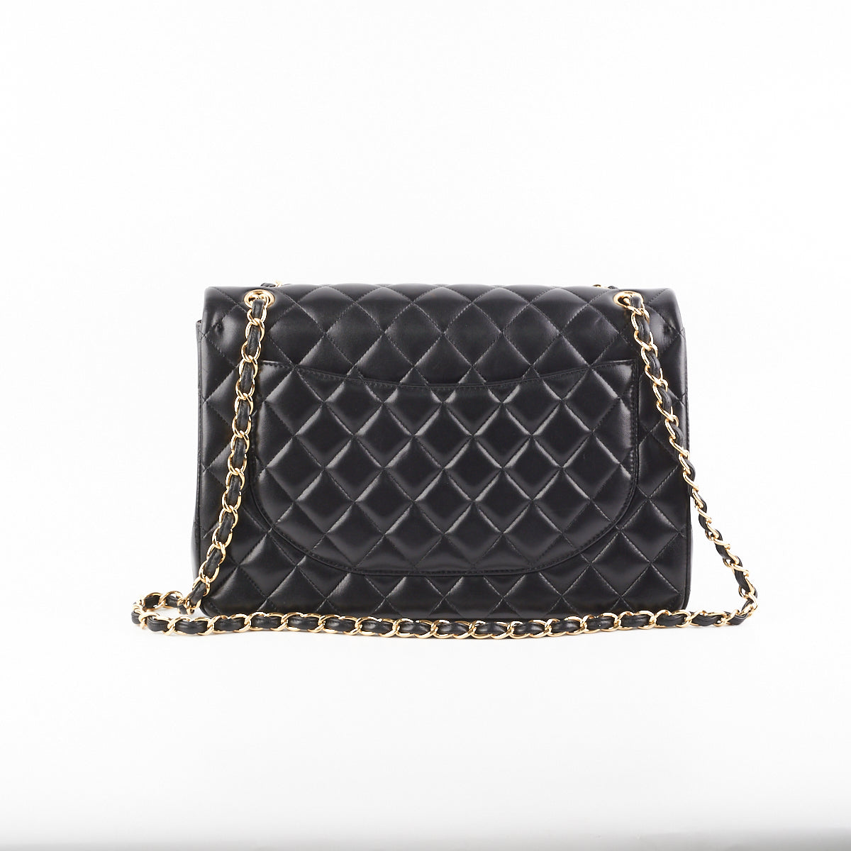 Chanel Classic Flap Maxi Black Lambskin