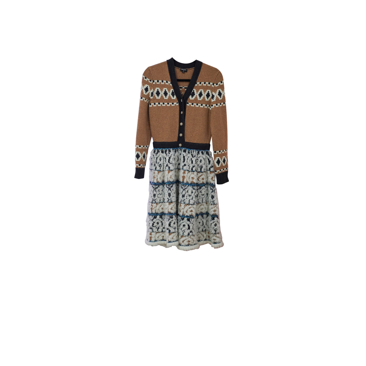 Chanel Cashmere Dress 36
