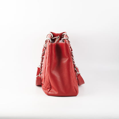 Chanel GST Caviar Red