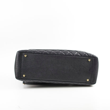 Chanel GST XL Black Caviar Series 17
