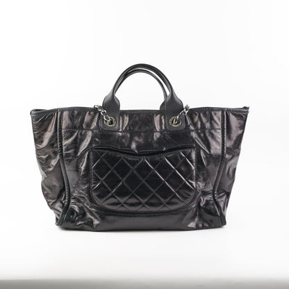 Chanel Deauville Tote Medium Black