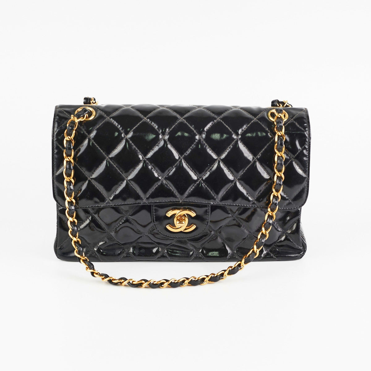 Chanel Double Sided Flap Bag Black