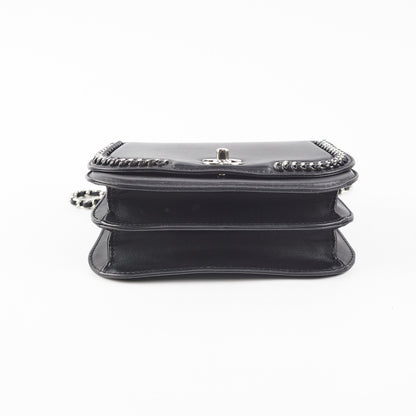 Chanel Seasonal Chain Flap Calfskin Shoulder Bag