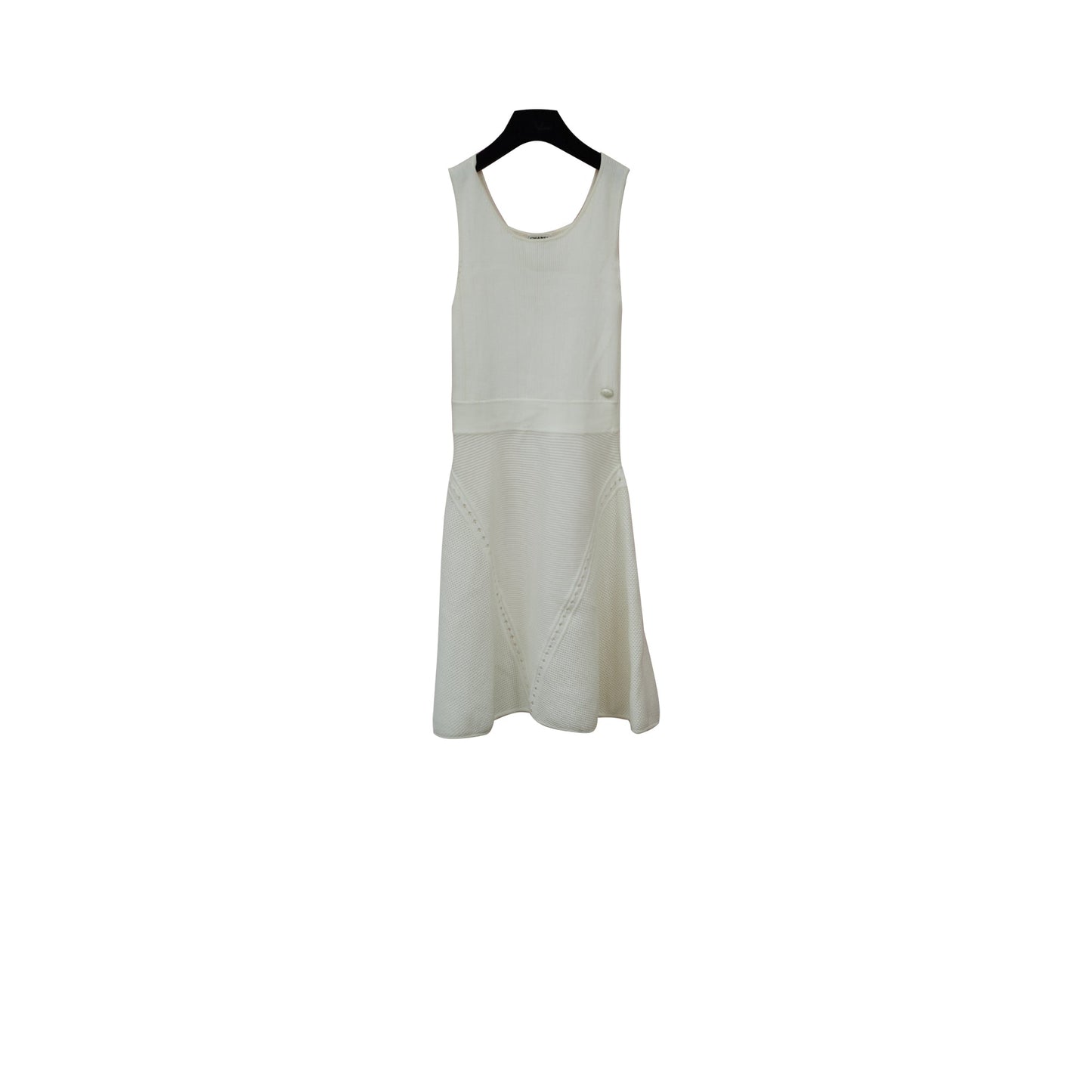 Chanel White Dress Size 36