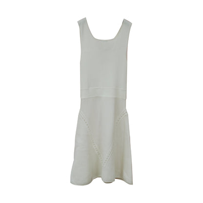 Chanel White Dress Size 36