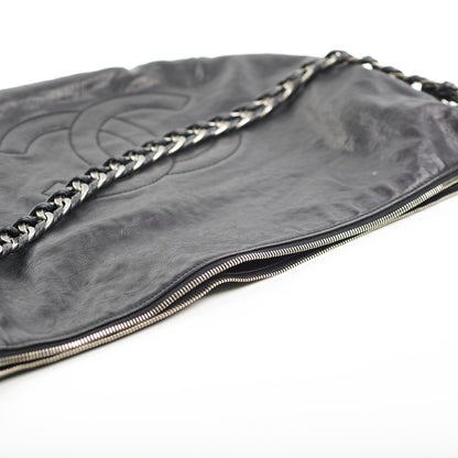 Chanel Black Hobo Shoulder Bag - Series 10