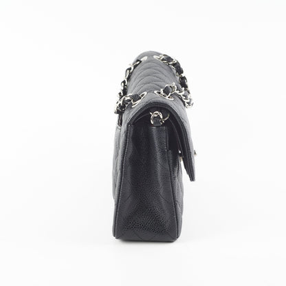 Chanel Small Caviar Classic Double Flap Black - 16 series