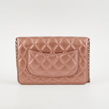 Chanel Reissue Wallet On Chain (WOC) Rose Gold