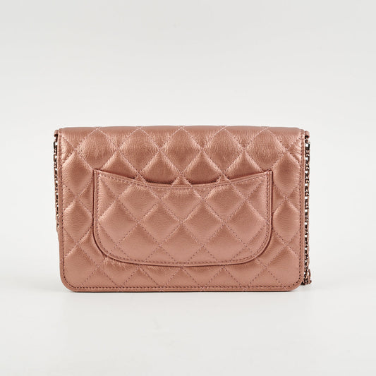 Chanel Reissue Wallet On Chain (WOC) Rose Gold