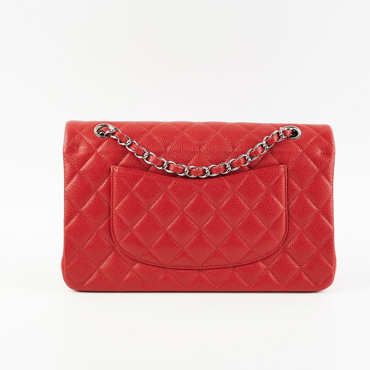 Chanel Classic Flap Medium Caviar Red