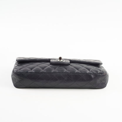 Chanel East West Flap Black