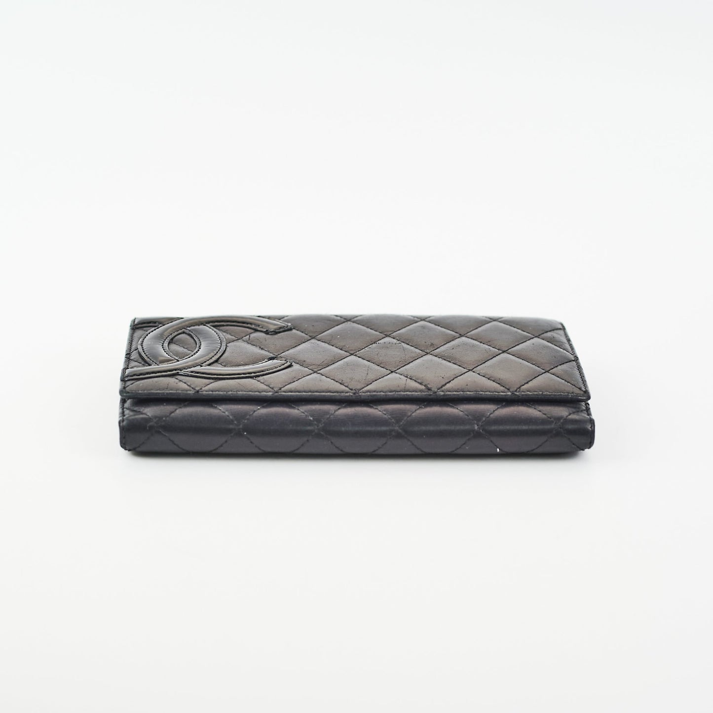 Chanel Quilted Cambon Wallet Black