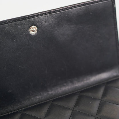 Chanel Quilted Cambon Wallet Black