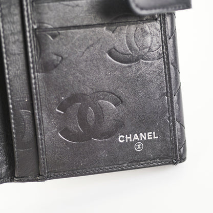 Chanel Quilted Cambon Wallet Black