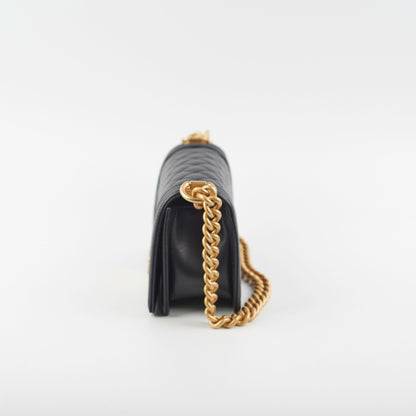 Chanel Caviar Small Boy Black (Microchip)