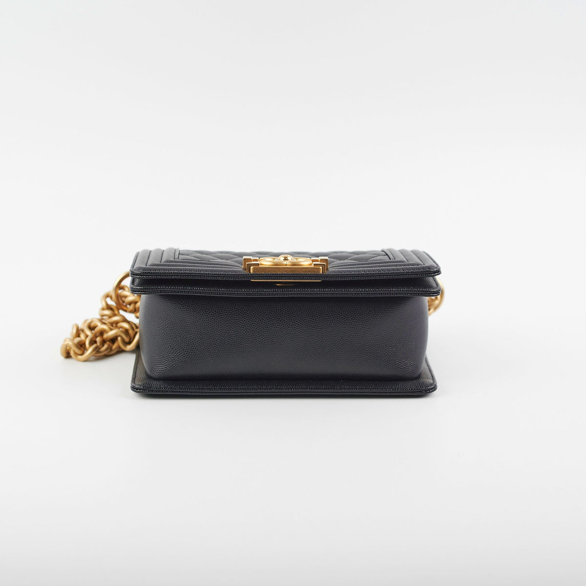 Chanel Caviar Small Boy Black (Microchip)