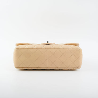 Chanel Classic Flap Jumbo Caviar Beige