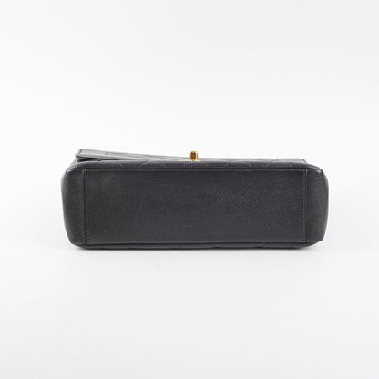 Chanel Vintage Caviar Medium Diana Flap Bag Black