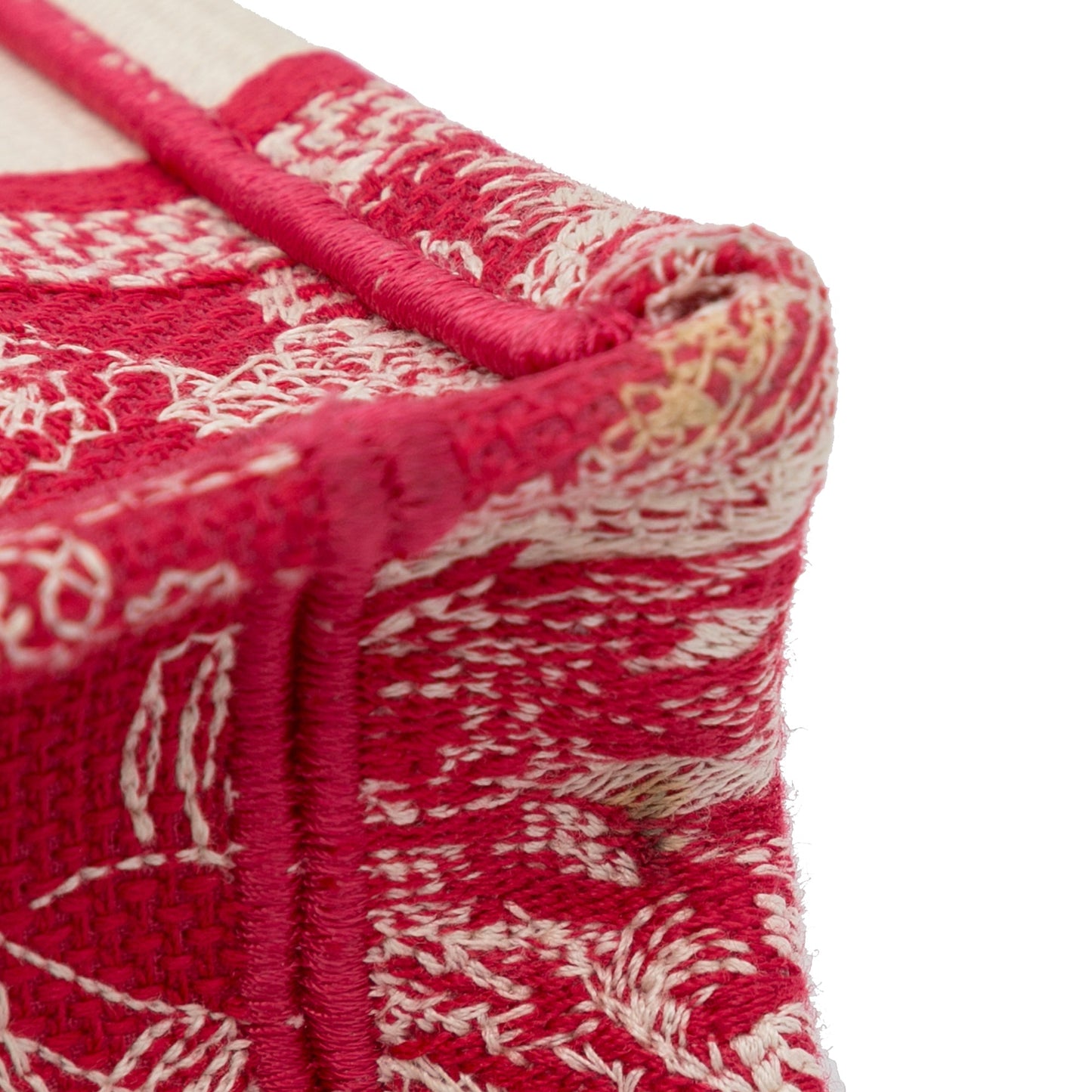 Mini Embroidered Book Tote