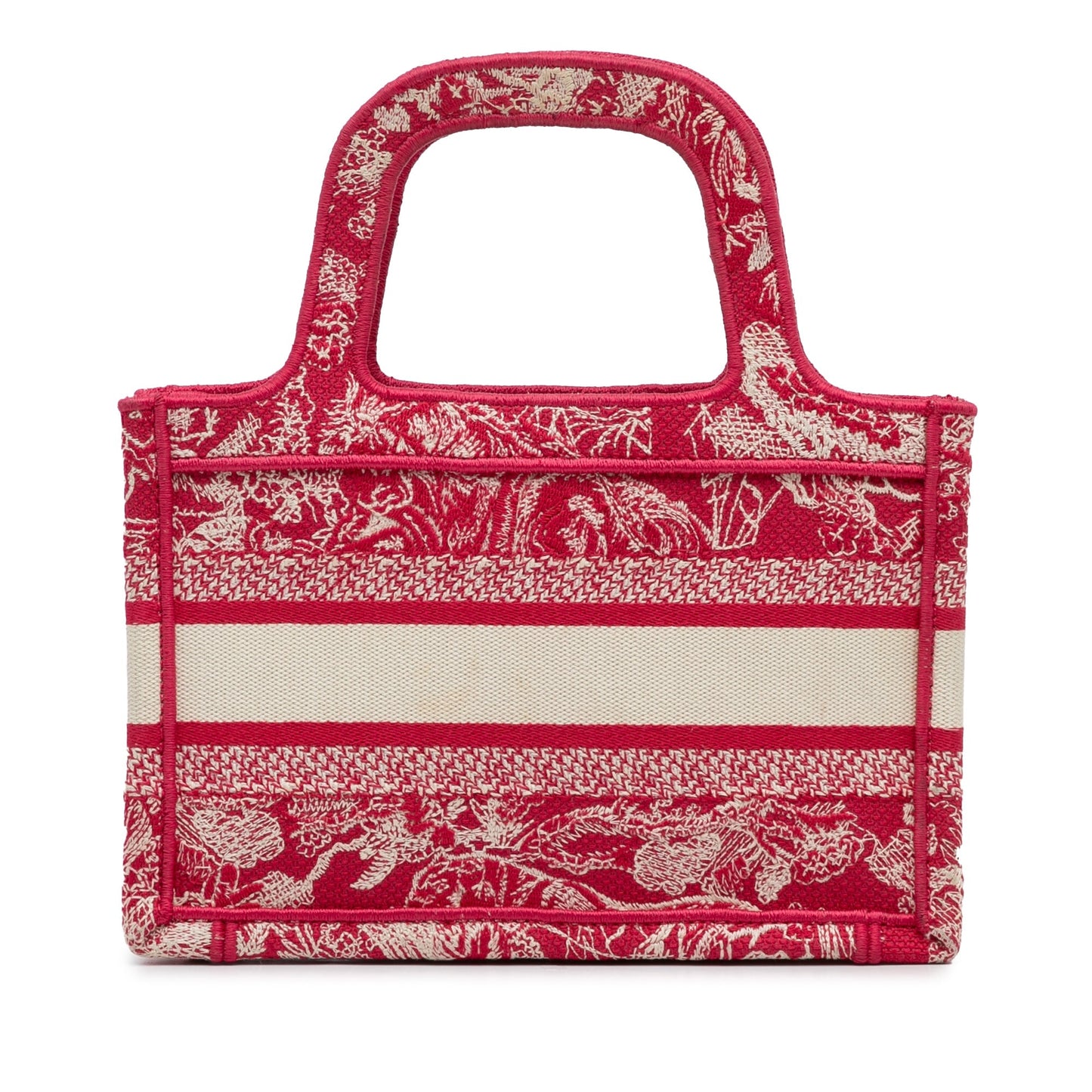 Mini Embroidered Book Tote