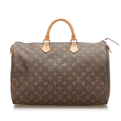 Louis-Vuitton Louis Vuitton Monogram Speedy 40 Brown