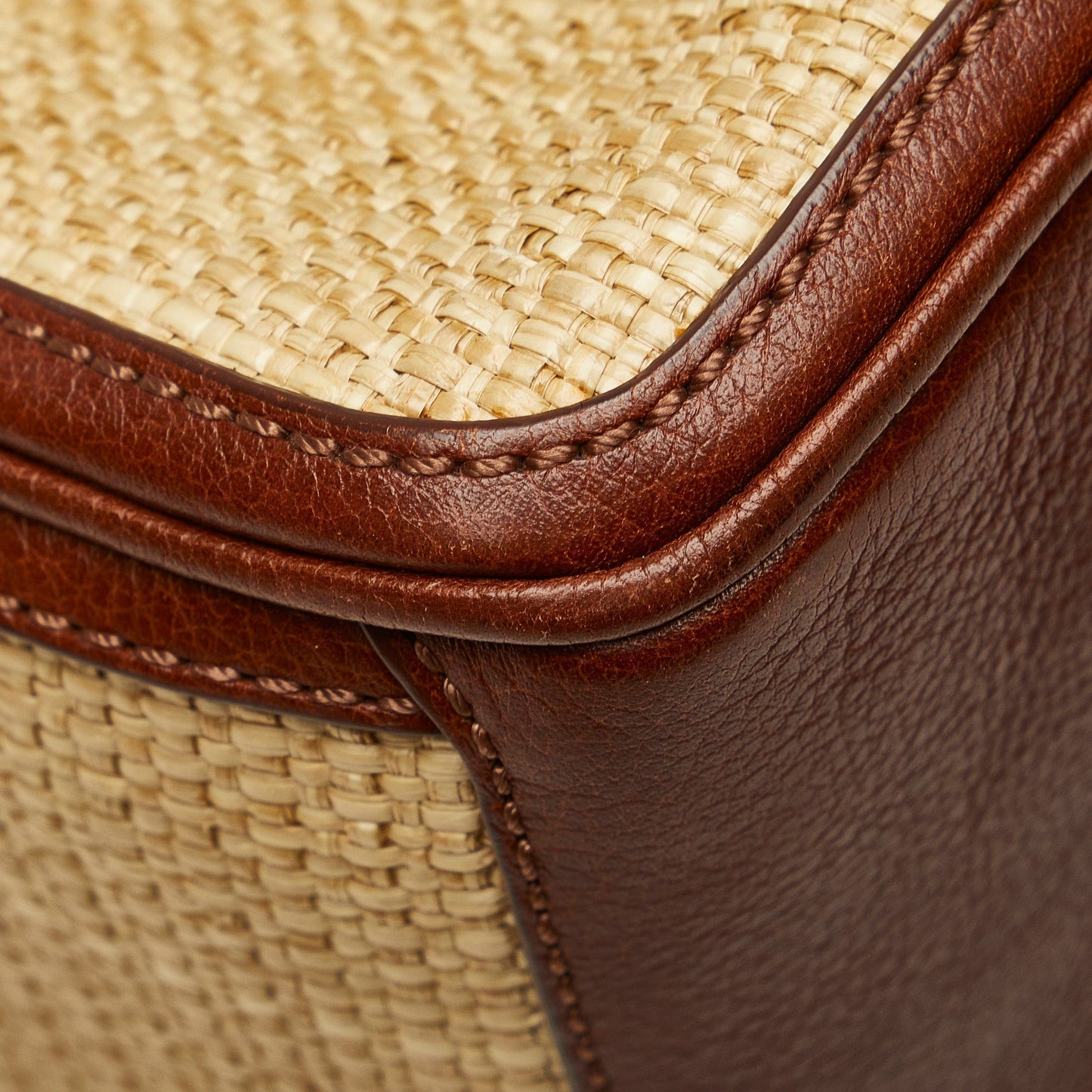 Celine Raffia Boogie Handbag