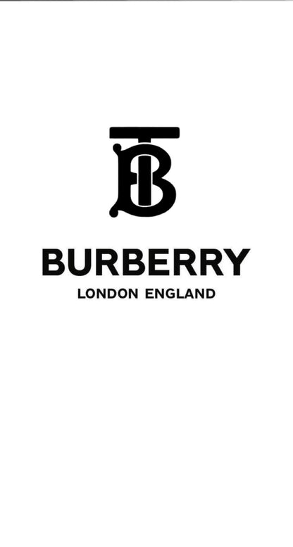 Burberry TOPSTITCHED  TWO TONE GRAINY LEATHER BAG